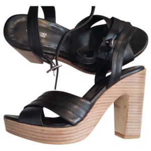 Heeled Sandals (real leather)